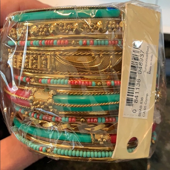 Amrita Singh Monte Carlo 18 pc bangle set - Picture 4 of 5